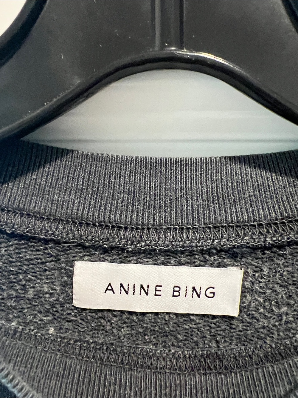 Anine Bing Los Angeles Eagle Graphic Sweatshirt - Charcoal - Picture 2 of 4